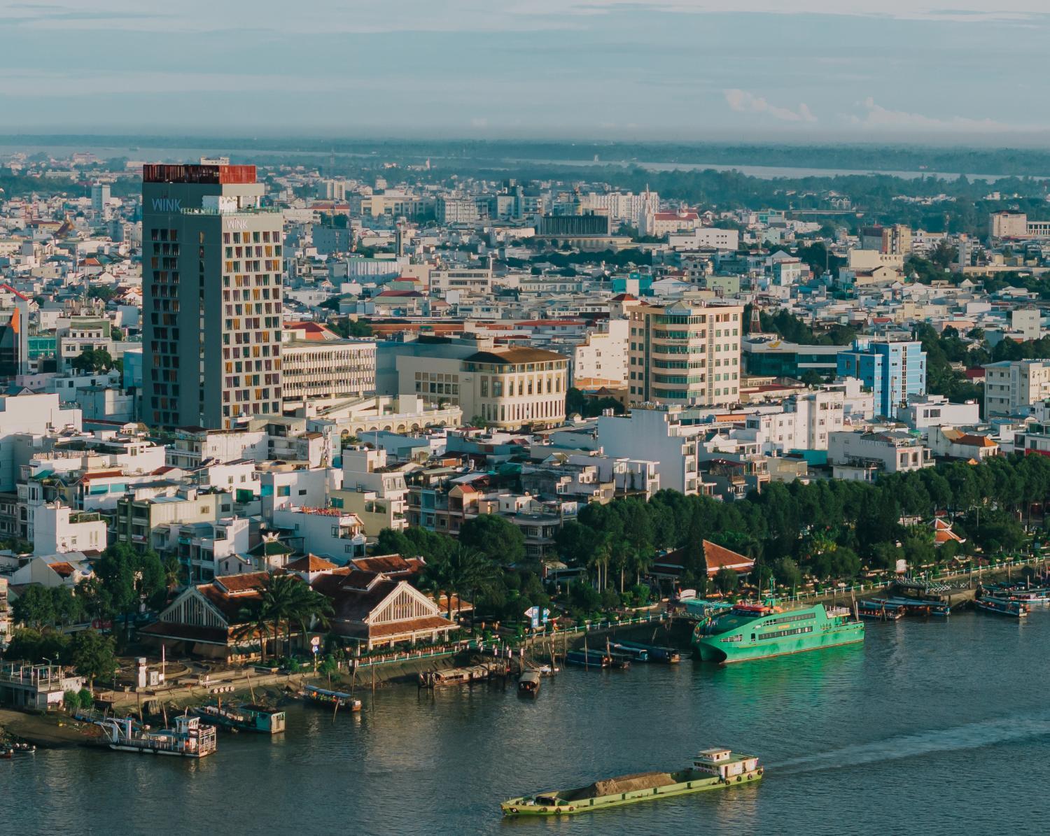 Wink Hotel Can Tho Ninh Kieu Wharf - 24Hrs Stay & Rooftop Pool Bar Экстерьер фото